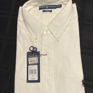 Mens Ralph Lauren long sleeve button down shirt in XL